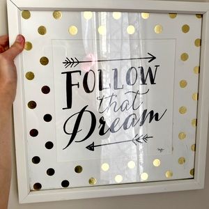 Follow that dream canvas